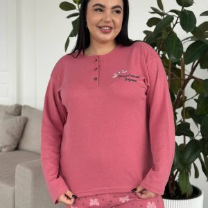 М’яка, затишна та ідеальна піжама PLUS SIZE